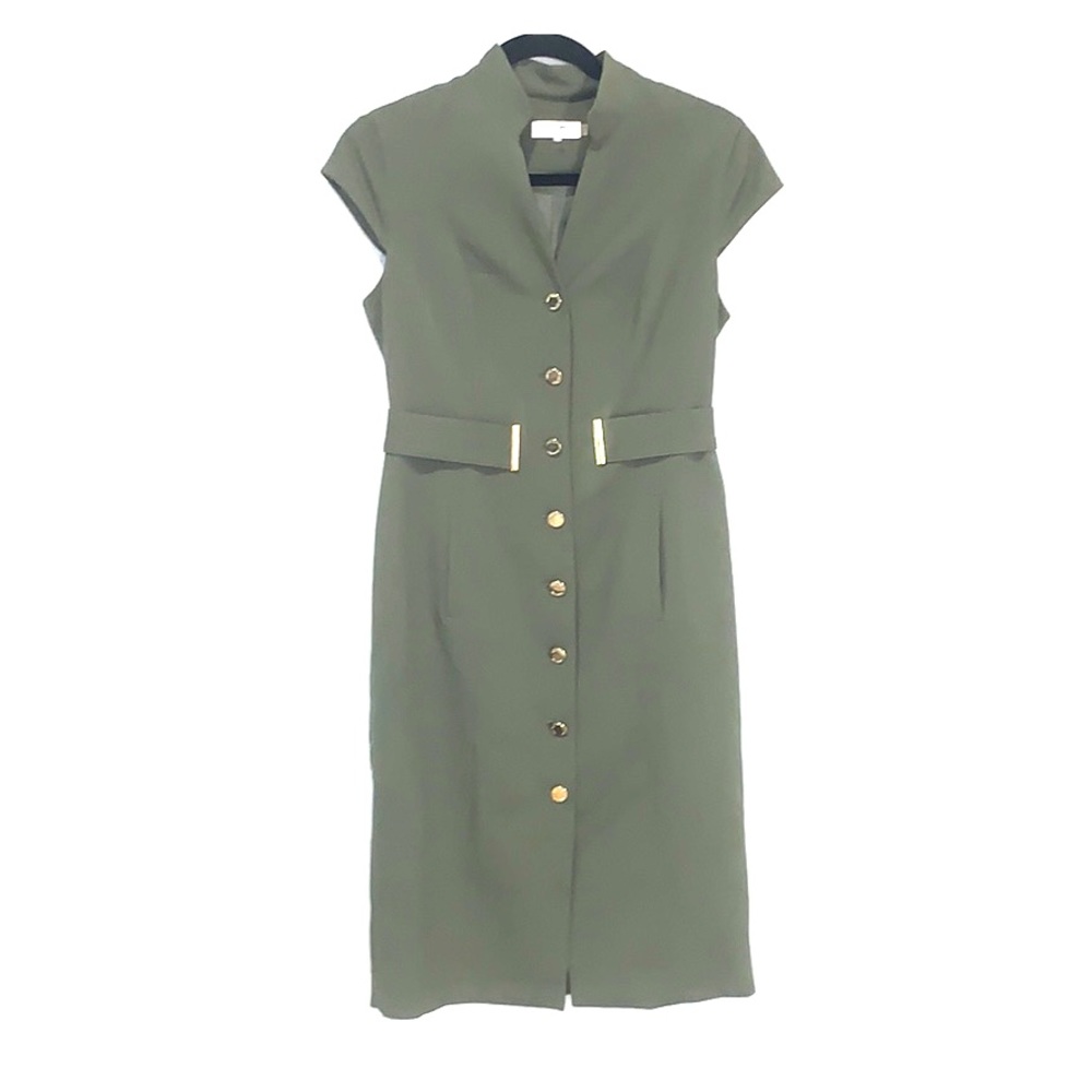Calvin Klein green dress size 4 women
